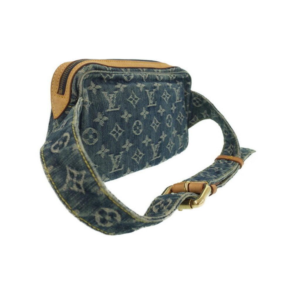Louis Vuitton Waist Denim Bag Pouch Bum Monogram